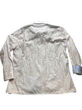 Load image into Gallery viewer, Inserch Icon Shirt Adult 3XL Jacquard Button Up Classiccore Contrast Cuffs Mens