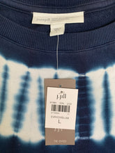 Load image into Gallery viewer, J Jill PureJill Dress Womens Large Blue Everyday Blum Oversized Sweatshirt NWT