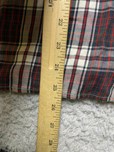 Load image into Gallery viewer, Lauren Ralph Lauren Shirt Womens 2X Red Brown Plaid Button Up Flannel Jeans Co.