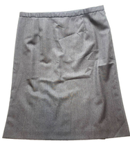 Load image into Gallery viewer, Pendleton Skirt Womens 18W (40x27.5) Charcoal Pencil Straight Woolen Mills Plus