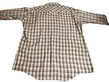 Load image into Gallery viewer, VTG Kings Road Sears Shirt Adult 3XL White Red Blue Western Pearl Snaps Cowboy
