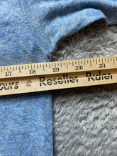 Load image into Gallery viewer, VTG Fairhaven Shirt Adult Small Blue Single Stitch Ringer Spell Out 80s Mens
