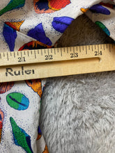 Load image into Gallery viewer, VTG Notations Shirt Womens Medium AOP Seashells Seashellcore Beachy Oversized