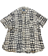 Load image into Gallery viewer, Ralph Lauren Shirt Adult 2XL Black Ivory Pocket Button Up Custom Fit Casual Mens