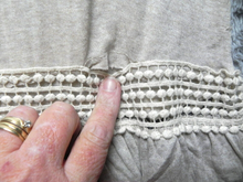 Load image into Gallery viewer, Easel Shirt Womens 2X Crochet Lace Dot Layered Tunic Blouse Rayon Spandex Plus