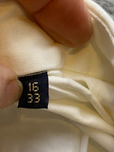 Load image into Gallery viewer, Gitman Bros Shirt Adult 16/33 Ivory Button French Cuffs Pinpoint Oxford Mens