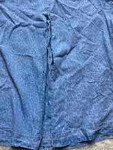 Load image into Gallery viewer, Soft Surroundings Shirt Womens Extra Large Blue Leopard Tencel Oversized Tunic