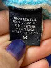 Load image into Gallery viewer, Blizzard Bay Dress Womens Medium Blue Ugly Christmas Sports Sweater Frosty #31