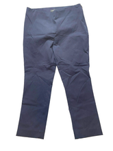 Load image into Gallery viewer, Lauren Ralph Lauren Pants Women 10 (34x24) Navy Blue Trouser Stretch Black Label