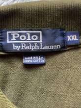 Load image into Gallery viewer, Ralph Lauren Shirt Adult 2XL Army Green Preppy Red Pony Casual Golf Polo Mens