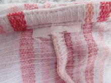 Load image into Gallery viewer, Time and Tru Cover Up Womens 1X Waffle Beach Hoodie Swimwear Striped Plus Ladies