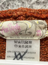 Load image into Gallery viewer, Free People Sweater Womens Large Coral Fall Knit Oversized Tunic Boho Cardigan