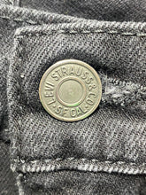 Load image into Gallery viewer, Levi's 514 Jeans Adult 38x30 Black Straight Leg Denim Stretch Zip Fly Mens