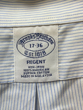 Load image into Gallery viewer, Brooks Brothers 1818 Shirt Adult 17-36 (XL) Regent Button Up Cuffs Dress Mens