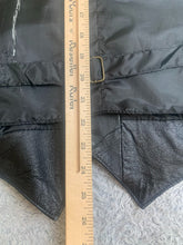 Load image into Gallery viewer, VTG New Zealand Outback Vest Adult Extra Large Black Rugged Western Cowboy Mens