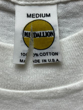 Load image into Gallery viewer, VTG FYBIGMIR 85 Shirt Adult Medium White Funny Cartoon Beer Single Stitch 80s