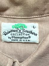 Load image into Gallery viewer, VTG Raintree Southern Collection Shirt Adult Large Peach Button Up Casual Mens