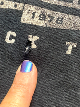 Load image into Gallery viewer, Halloween Shirt Adult Large Black Fade Haddonfield High Michael Myers Mens