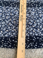 Load image into Gallery viewer, J Jill Shirt Womens Extra Large Navy AOP Flower Square Neck Flowy Blouse Ladies