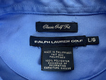 Load image into Gallery viewer, Ralph Lauren Shirt Adult Large Blue US Open Volunteer Pinehurst Golf Polo Men