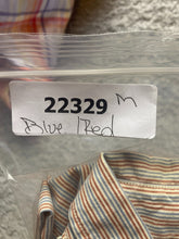 Load image into Gallery viewer, POLO Ralph Lauren Shirt Adult Extra Large Blue Red Stripes Button Up Casual Mens