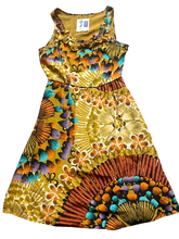 Load image into Gallery viewer, Anthropologie Edme & Estyllte Dress Womens 2 Extra Small Lappula Silk Floral AOP