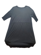Load image into Gallery viewer, J Jill Dress Womens Extra Large Black Jersey Rayon Spandex Boxy Stretch Ladies