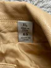 Load image into Gallery viewer, Levis Jacket Womens Extra Large Butterscotch Motorcycle Moto Biker Rider Ladies