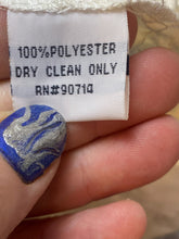 Load image into Gallery viewer, Tahari Arthur S. Levine Jacket Womens Large Ivory Zip Up Shimmer Satin Look