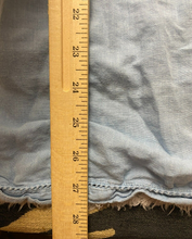 Load image into Gallery viewer, Free People Shirt Womens Medium Light Blue Oversized Linen Collared Buttons Boxy
