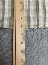 Load image into Gallery viewer, Calvin Klein Jeans Shirt Adult Extra Large Tan Plaid Snaps Embroidery Y2K Mens