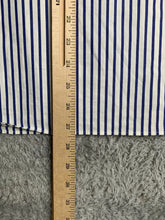 Load image into Gallery viewer, Lauren Ralph Lauren Shirt Adult Extra Large White Purple Striped Stretch LRL Men