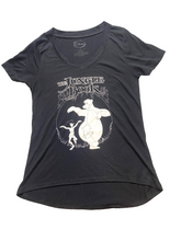 Load image into Gallery viewer, Disney Shirt Womens Small Black The Jungle Book Hi Low Streetwear Crewneck Lady