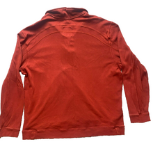 Load image into Gallery viewer, Tommy Bahama Sweater Adult 2XL XXL Reddish Orange Collared 1/4 Zip Pullover Mens