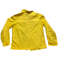 Load image into Gallery viewer, Vintage Carole Sue Shirt Womens 2XL XXL Yellow Button Up Collared Casual Ladies