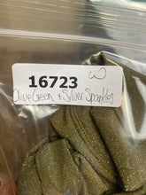 Load image into Gallery viewer, Savage X Fenty Jump Suit Womens Small Olive Green Silver Sparkles Hooded Nylon