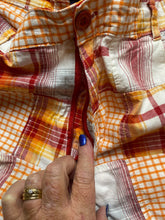 Load image into Gallery viewer, Five Elementz Shorts Adult 38 Orange Red Bermuda Baggy Hip Hop 13" Inseam Mens