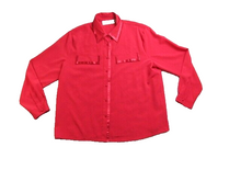Load image into Gallery viewer, Claudia Richard Shirt Womens 18 1X Button Up Collared Casual Blouse Ladies