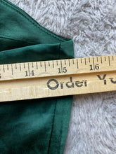 Load image into Gallery viewer, Lulus Dress Womens Small Green Satin Ruffle Cocktail Short Bodycon Spandex NWT