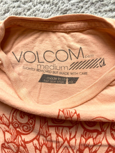 Load image into Gallery viewer, VOLCOM Shirt Youth Medium Peach Ombre Universal Visionaries Streetwear Girls