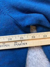 Load image into Gallery viewer, Pendleton Sweater Womens Extra Large Turquoise Blue Merino Wool Cardigan Ladies