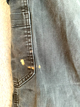 Load image into Gallery viewer, Duluth Trading Pants Adult 44x30 Black Flex Fire Hose Cargo Outdoor Spandex Mens