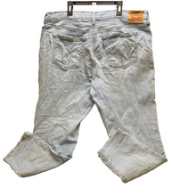 Load image into Gallery viewer, Levis Jeans Womens Extra Large (40X27) Light Wash Straight Cut Workwear Ladies