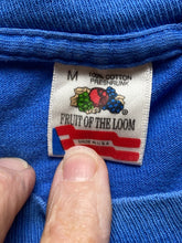 Load image into Gallery viewer, Vintage Tanqueray Sterling Vodka Shirt Adult Medium Blue Single Stitch 90s Mens