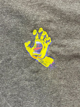 Load image into Gallery viewer, Santa Cruz Shirt Youth Medium Charcoal Gray Screaming Hand Skateboard Boys