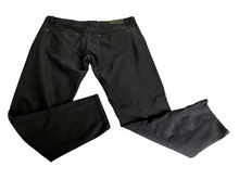 Load image into Gallery viewer, Akademiks Jeans Adult 36x32 Black Straight Leg Zip Pockets Rock Punk AKDMKS Mens