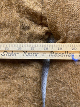 Load image into Gallery viewer, VTG Alpaca Llama Sweater Womens Medium Brown Wool Handmade Knit Cardigan Ladies