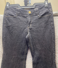 Load image into Gallery viewer, White House Black Market Jeans Womens 4R (32x31.5) Black Flare Stretch Denim