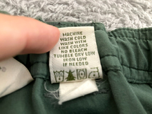 Load image into Gallery viewer, Orvis Pants Adult Large Green Convertible Outdoor Hiking Cargo Flap Pockets Mens