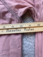 Load image into Gallery viewer, Free People Shirt Womens Small Oversized Dusty Rose Button Up Pockets Ladies